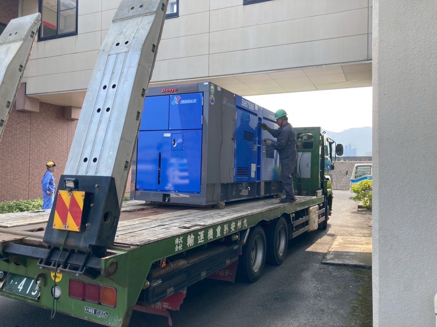 鹿児島県　発電機据付工事